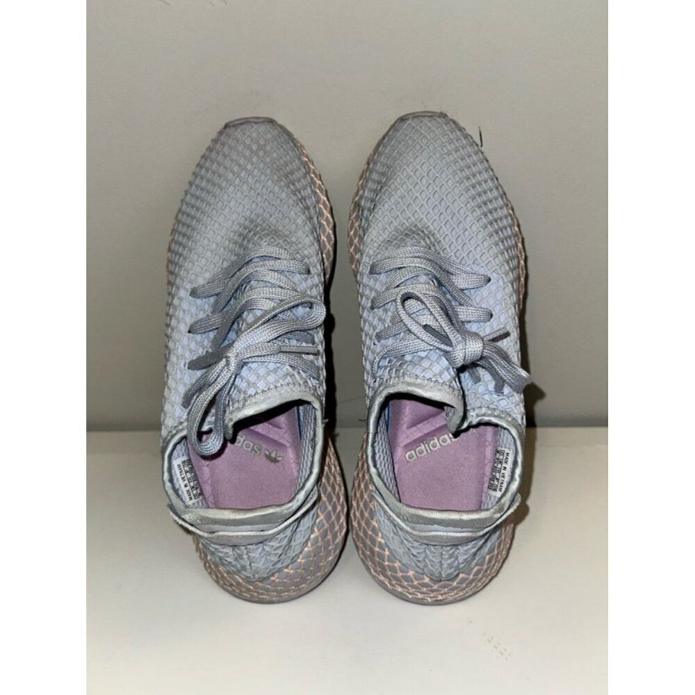 Adidas Women's Deerupt Aero Blue Size 9.0 - Picture 12 of 12